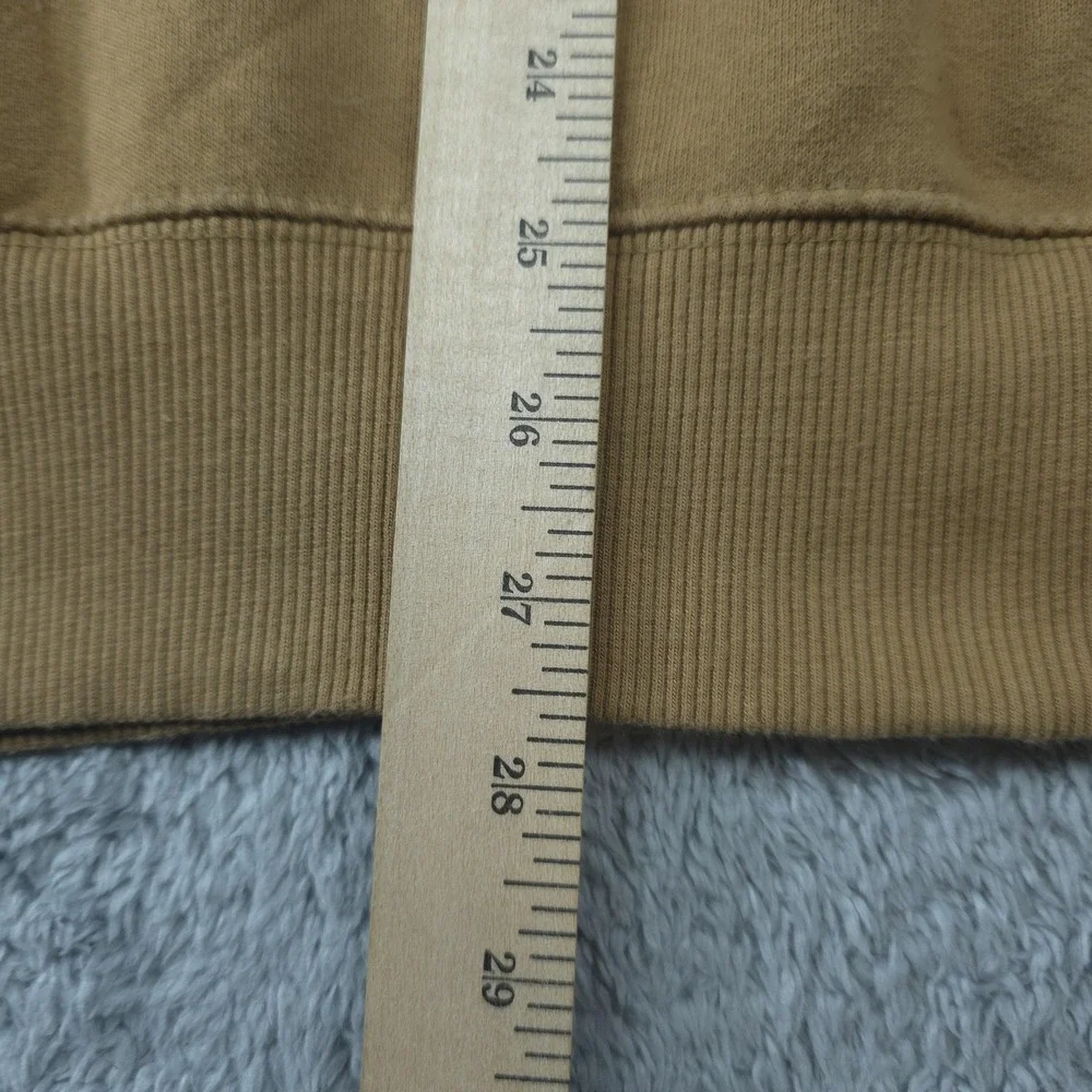 The North Face Hoodie Mens XL Brown Half Dome Pullover Logo Sweatshirt Fleece